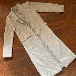 MNG by Mango Long Gray Jacket
